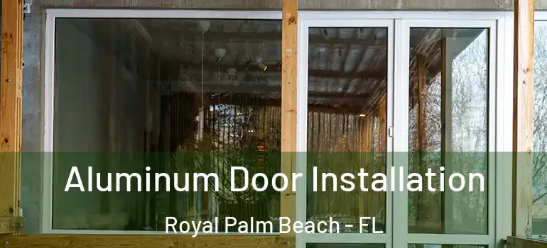  Aluminum Door Installation Royal Palm Beach - FL