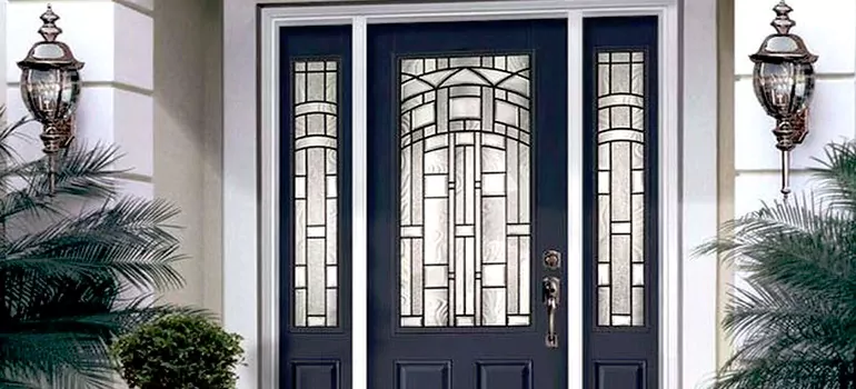 Stained Glass Door Panels in Royal Palm Beach, FL