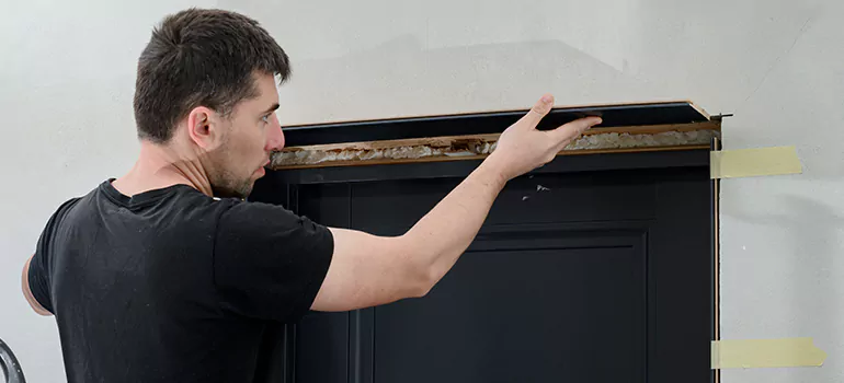 Wood Door Hole Repair in Royal Palm Beach, FL