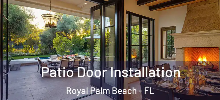  Patio Door Installation Royal Palm Beach - FL