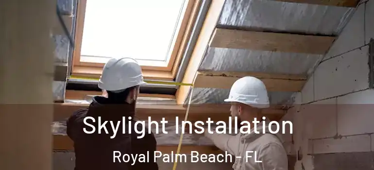  Skylight Installation Royal Palm Beach - FL